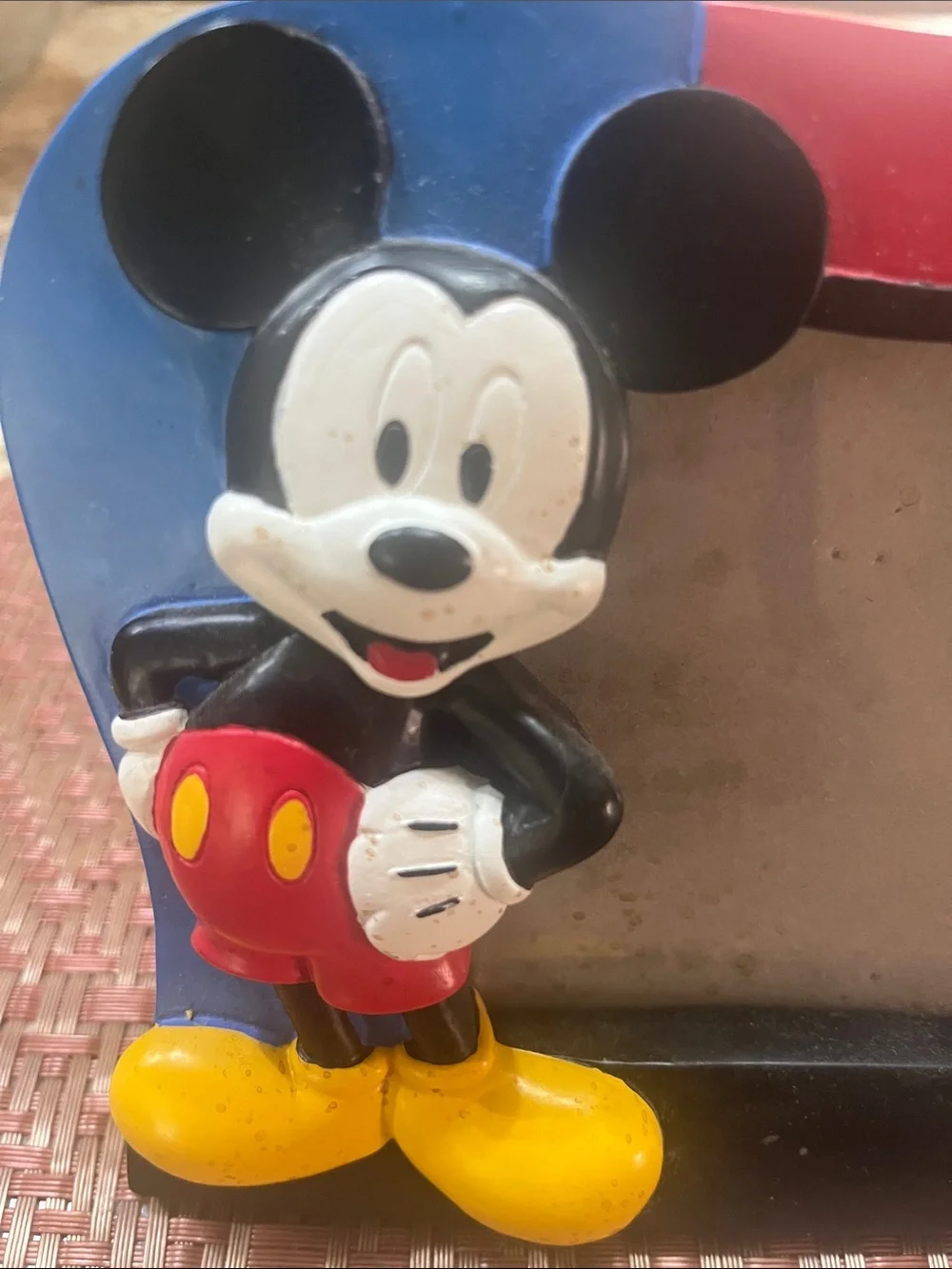 Disney Mickey 3d picture frame NWOT